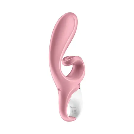 Satisfyer Hug Me Intimate Dual Motor Silicone System Pink Bluetooth