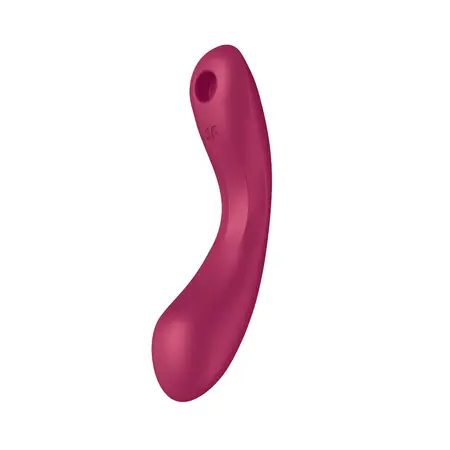 Curvy Trinity 1 многофункционален вакуумен вибратор, червен
