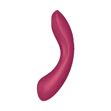 Curvy Trinity 1 многофункционален вакуумен вибратор, червен