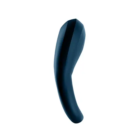 Epic Duo Ring Vibrating Double Silicone Stimulation System Black