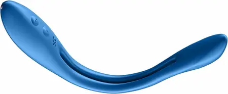 Elastic Game гъвкав многофункционален силиконов масажор, черен