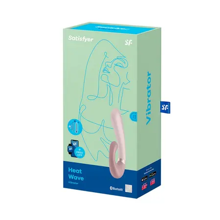 Satisfyer Heat Wave Dual Motor Intimate Massager with Heating System Pink