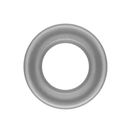 Shots No.46 Ball Strap TPE Adjustable Support Ring Black