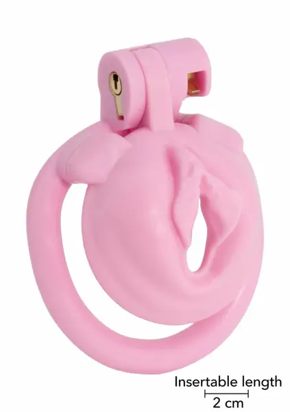 EXTREME by HIDDEN DESIRE Sissy Trainer X-Short Chastity System Pink