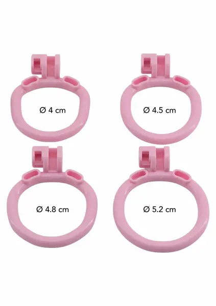 EXTREME by HIDDEN DESIRE Sissy Trainer X-Short Chastity System Pink