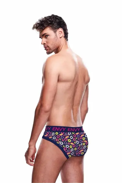 ENVY Unicorn & Donuts Brief L/XL - Colorful Patterned Men's Underwear