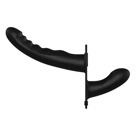 Sinner Gear Dual Silicone Adjustable Strap-On System Black