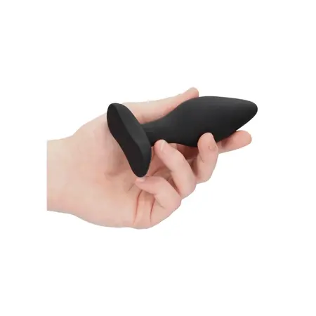 Ouch! Apex Silicone Plug Set - Tapered Design, Black, 3 Sizes