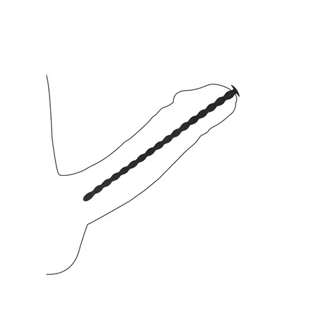 OUCH! Silicone Spiral Plug Set Advanced 4 Sizes Medical Grade Black