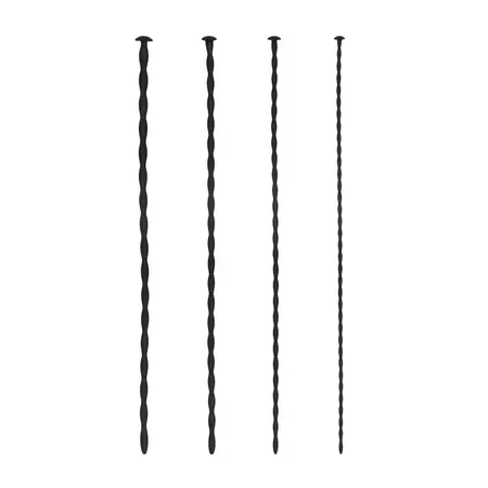 OUCH! Silicone Spiral Screw Plug Set 4pcs - Flexible Medical-Grade Probes