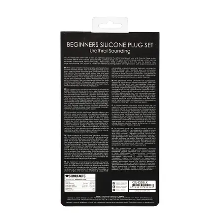 Sinner Gear Silicone Plug Set for Beginners, Medical-Grade Material
