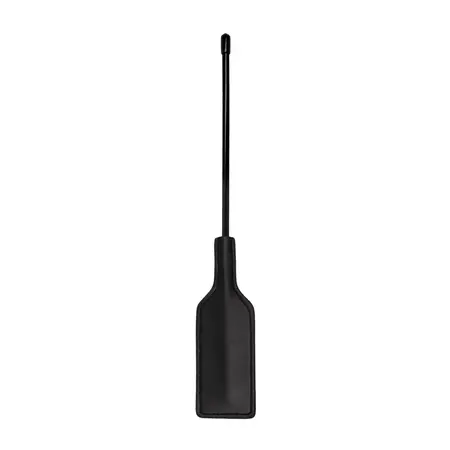 Ouch! Crop Short Handle Rectangular Imprint Black 32cm