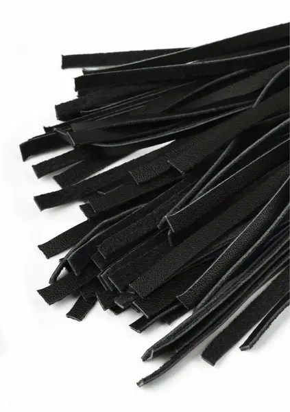 Hidden Desire Genuine Leather Whip 55cm - Premium Black Impact Tool