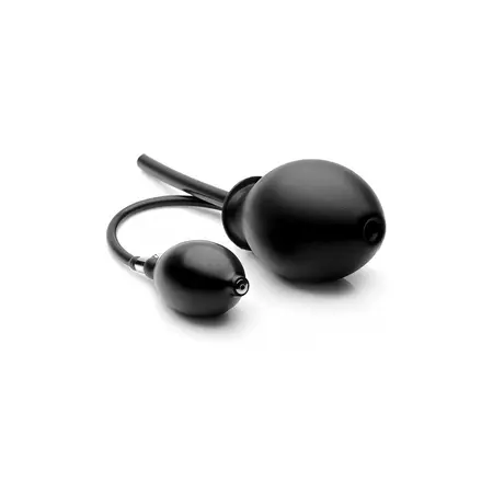 Isabella Sinclaire Inflatable Intimate Plug with Fluid Channel, Black