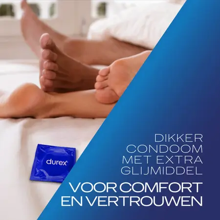 Durex Extra Safe Condoms 144-Pack | Thicker & Lubricated Design