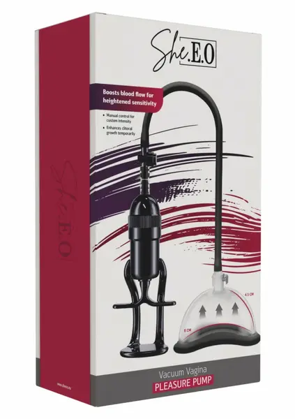 She.E.O Vacuum Intimate Area Pump with Adjustable Suction System