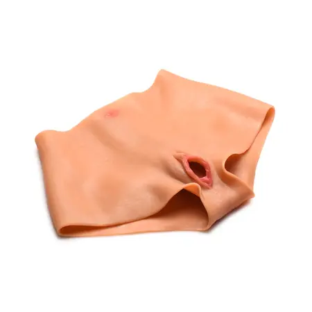 XR Brands Pussy Panties Silicone L - Intimate Wear with Dual Openings
