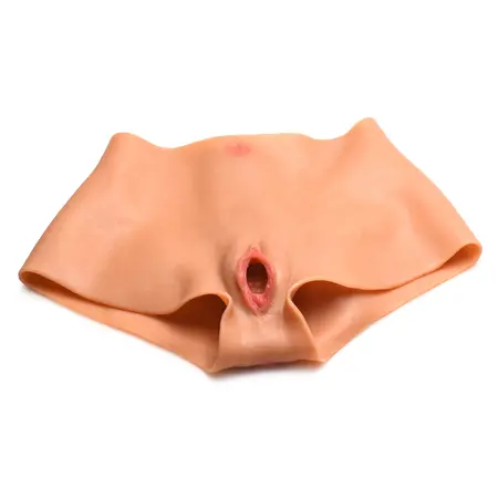 XR Brands Pussy Panties Silicone L - Intimate Wear with Dual Openings