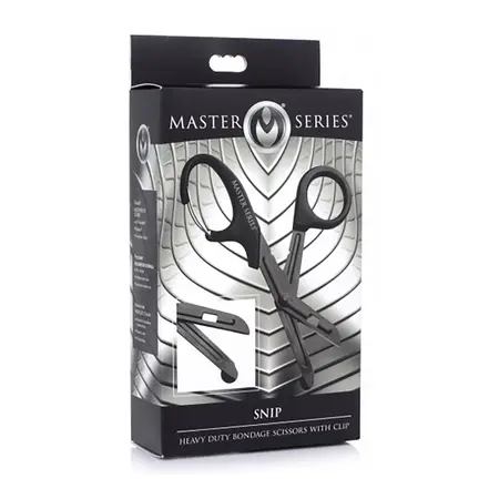 Master Series Snip Heavy Duty Shears with Safety Tip and Carabiner Clip