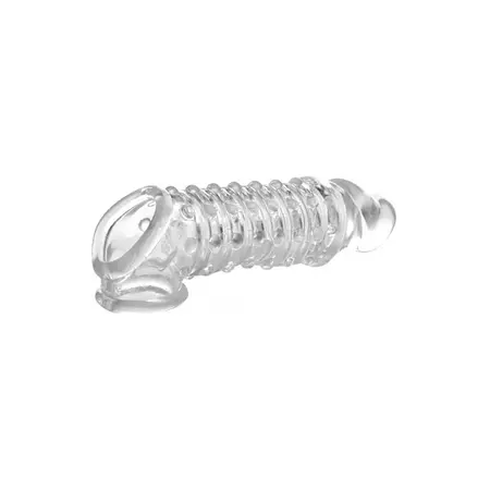 XR Brands Lover Enhancer Sleeve 2/4 cm Soft TPR Transparent Extension