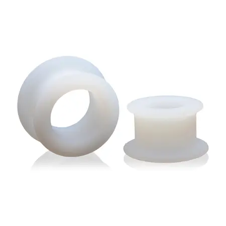 XR Brands Stretch Master Silicone Dual Ring Set - 2 Sizes, Black