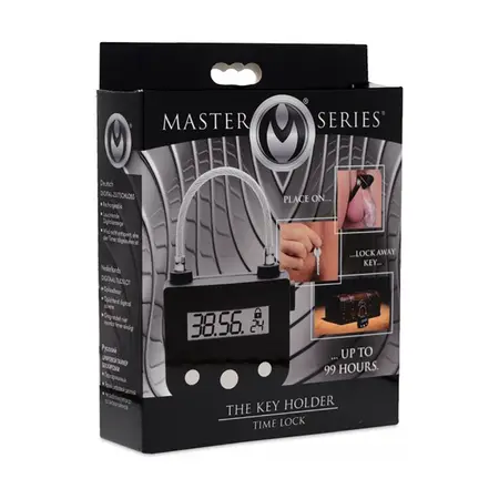 Master Series Key Holder Digital Timer Lock USB Rechargeable 99h Limit