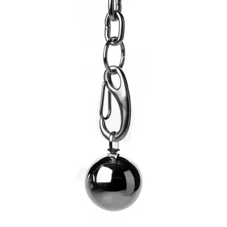 Heavy Hitch Stainless Steel Ball Stretcher System with Adjustable Weights