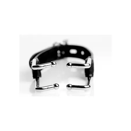 XR Brands Master Series Adjustable Mouth Spreader Black 12.5