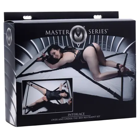 Master Series Interlace Adjustable Bed Restraint Set - Universal Fit
