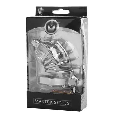 XR Brands Repressor Stainless Steel Intimate Retention System with Silicone Insert