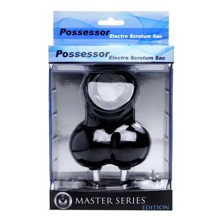Zeus Possessor Electro Conductive Ring Adjustable Silicone Black