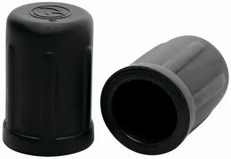 XR Brands Viper Nipple Suction Cups Black TPE 1.5