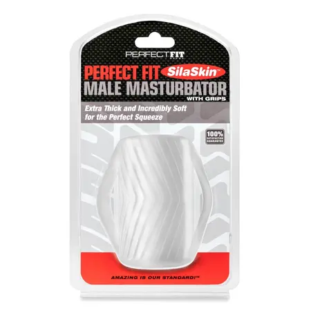 Perfect Fit Grip System Intimate Machine for Men SilaSkin Black