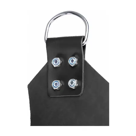 Mister B Leather Sling 4-Point Black - Premium Rectangular Support 100x62cm
