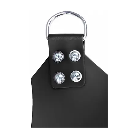 Mister B Leather Sling 4-Point Black - Premium Rectangular Support 100x62cm
