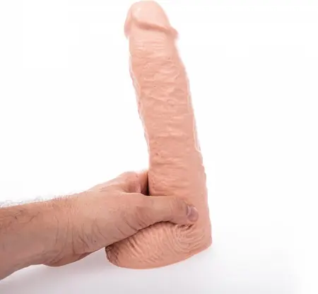 Hung System Mickey 24 cm Anatomical Silicone Model with Suction Base