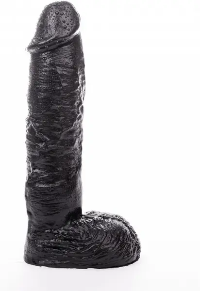 Hung System Mickey Intimate Model with Suction Base 24 cm Black