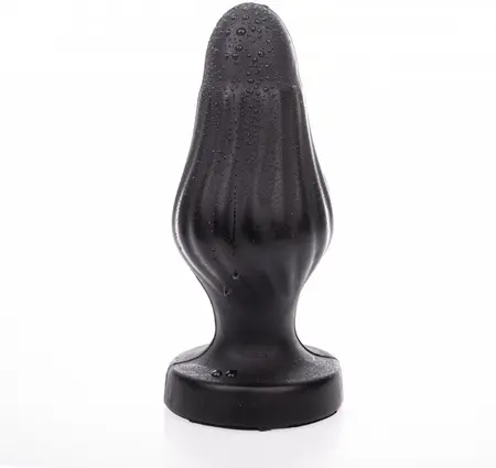 Corny голям анален разширител с вендуза, черен, 22,5x9 см
