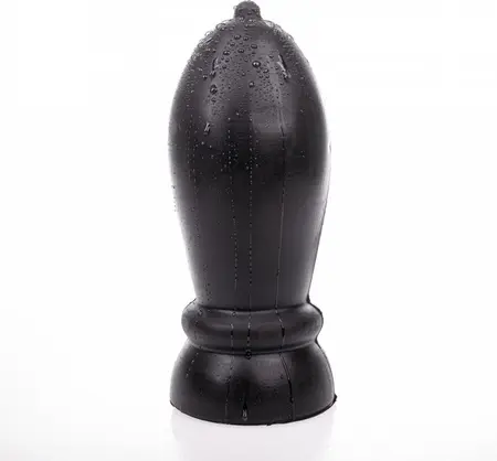 Hung System Rolling Intimate Plug 24cm Black Large Diameter 9.7cm