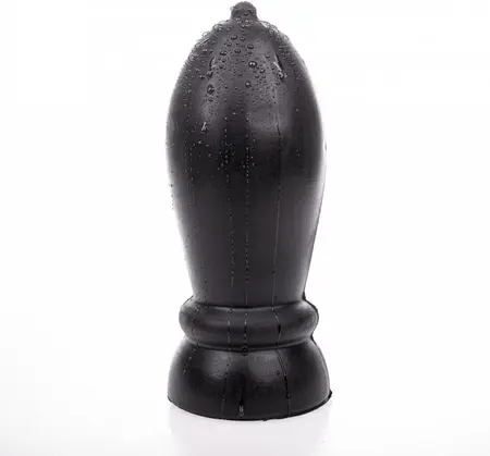 Hung System Rolling Intimate Plug 24cm Black Large Diameter 9.7cm