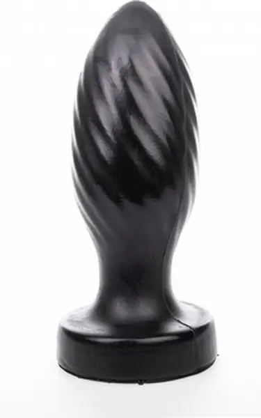 Hung System Bumfun Large Plug Black 23 cm - Suction Base Intimate Model