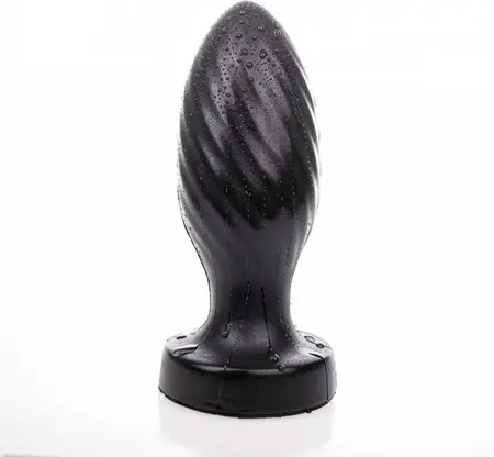 Hung System Bumfun Large Plug Black 23 cm - Suction Base Intimate Model