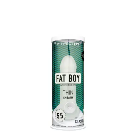 Perfect Fit Fat Boy Thin Sheath 14 cm - Soft SilaSkin Sleeve