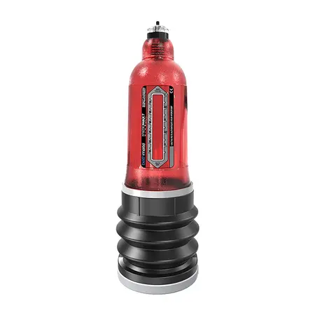 Bathmate HydroMax7 Wide Boy Intimate Hydrotherapy Device Red