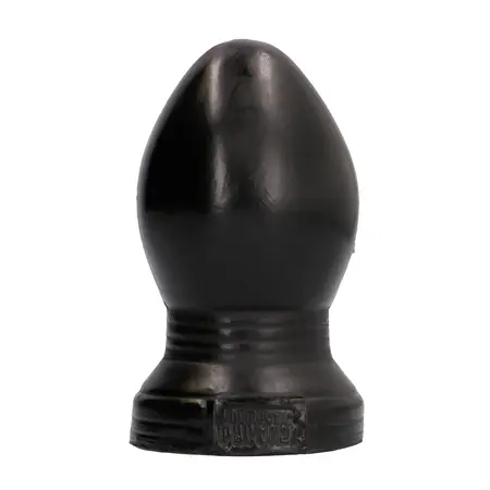 Prowler Black Comfort Plug - Soft Rubber, Wide Base, Medium Size