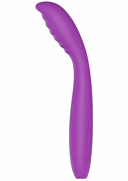 She.E.O Tapping G-Spot Vibrator - Ribbed Silicone, 10 Modes, Rechargeable