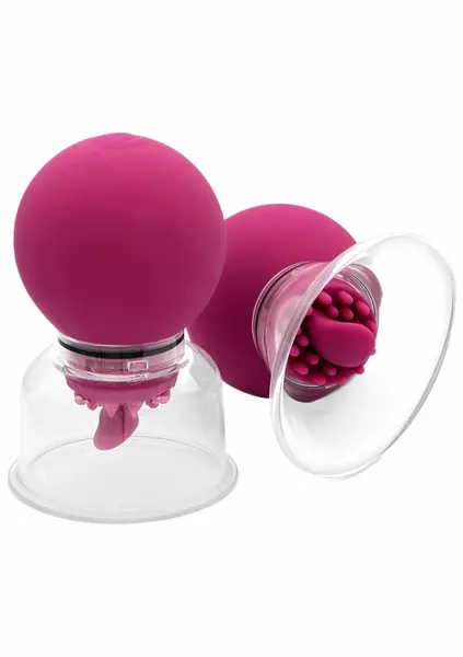 She.E.O Rotating & Vibrating Intimate Pump with Dual Detachable Cups USB-C