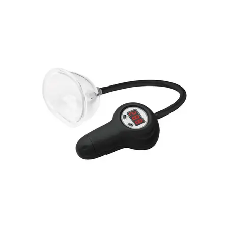 XR Brands Digital Vulva Pump Automatic System Transparent 848518030917