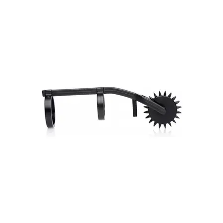Thorn Double Finger Pinwheel Sensory Stimulation Tool - Silver, Compact