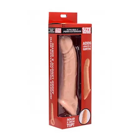 XR Brands Master Series Intimate Extension Sleeve 5cm Transparent